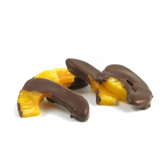 Milk Chocolate-Dipped Pineapple