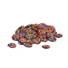 Milk Chocolate Nonpareils (Rainbow)