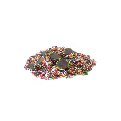 Mini Dark Chocolate Nonpareils (Rainbow)