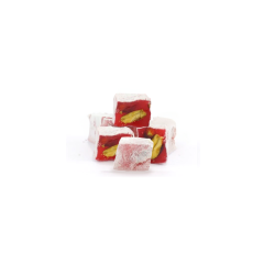 Pomegranate and Pistachio Turkish Delight
